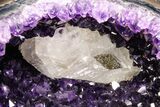 Amethyst Jewelry Box Geode On Stand - Gorgeous #94323-1
